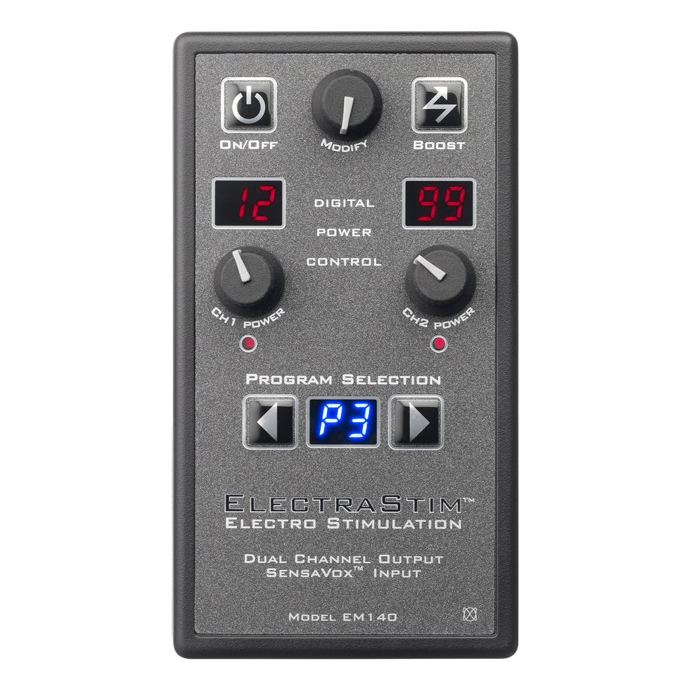 ElectraStim SensaVox Electro Sex Stimulator - EM140-Electro Sex Stimulators electro sex - estim USA- ElectraStim