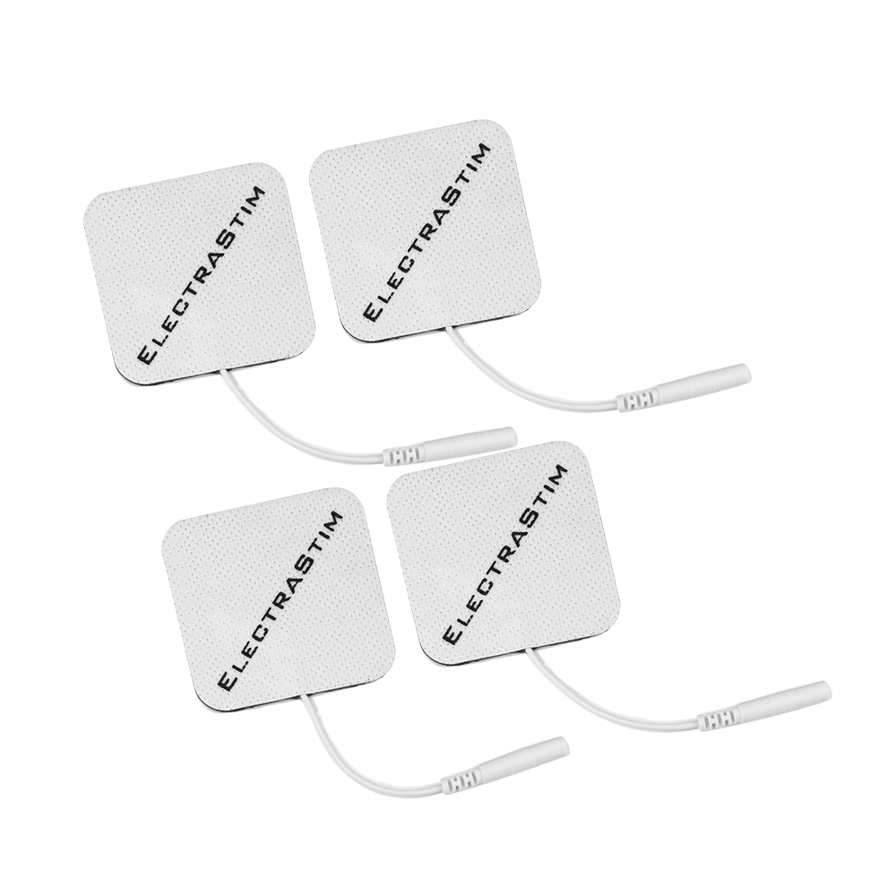 Square Self-Adhesive ElectraPads (Multi-packs available)-Electro Conductive Pads electro sex - estim USA- ElectraStim