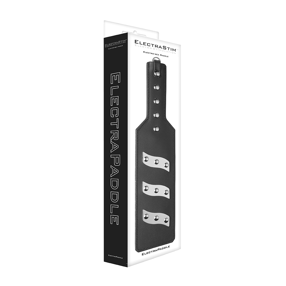 ElectraPaddle Leather Electro Spanking Paddle-Fetish and Bondage electro sex - estim USA- ElectraStim