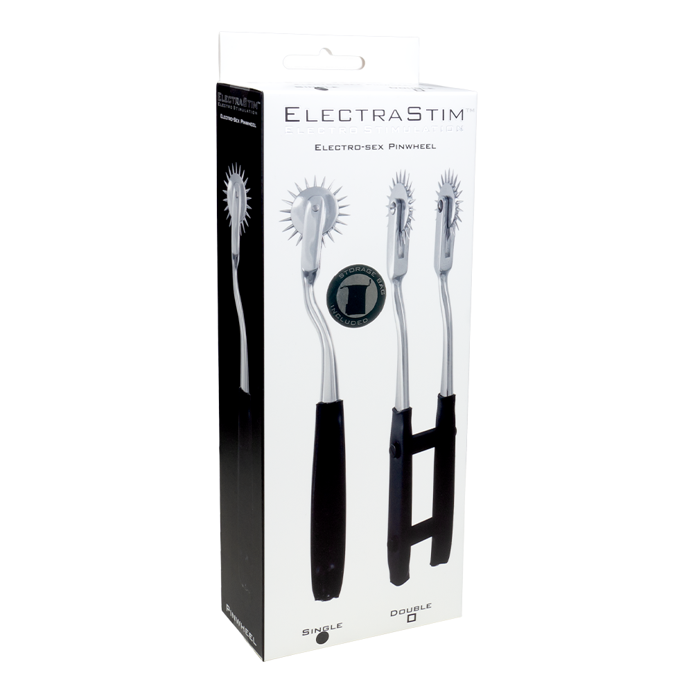Double Electro Wartenberg Pinwheel-Fetish and Bondage electro sex - estim USA- ElectraStim