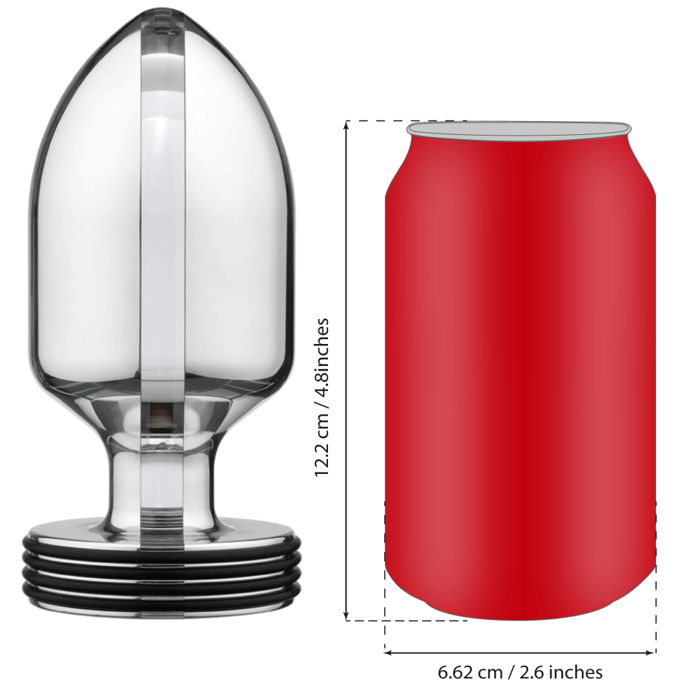 ElectraStim Intimidator Extreme Electro Butt Plug- Large-Anal Toys electro sex - estim USA- ElectraStim