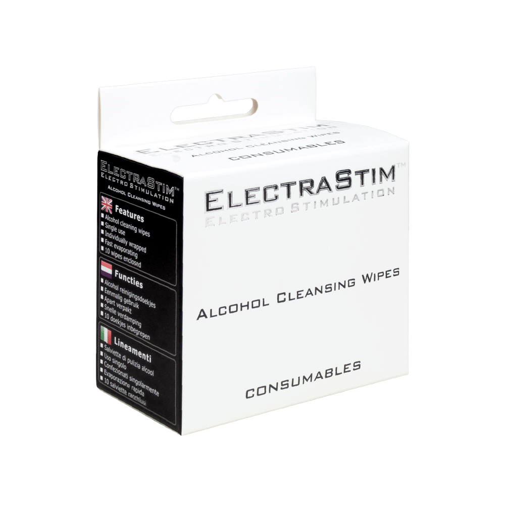Sterile Lubricant Sachets (10)-Lubes, Gels and Cleaners electro sex - estim USA- ElectraStim