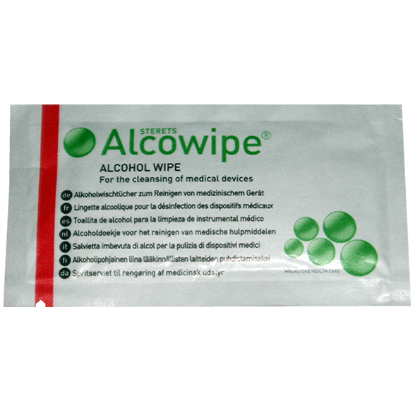Sterile Alcohol Wipes (10 Pack)-Lubes, Gels and Cleaners electro sex - estim USA- ElectraStim
