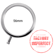 FACTORY IMPERFECT- ElectraRings Solid Metal Scrotal Ring (56mm)-Cock Rings and Male Toys electro sex - estim USA- ElectraStim