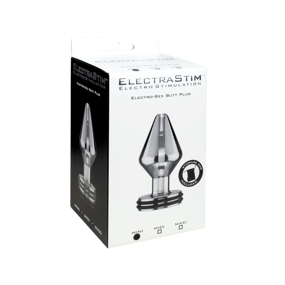 ElectraStim Mini Electro Beginner's Classic Butt Plug- Small-Anal Toys electro sex - estim USA- ElectraStim