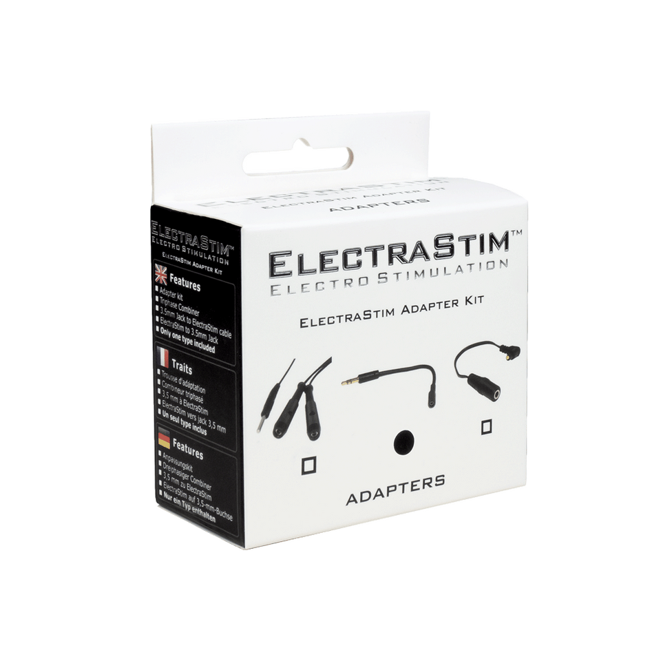 E-Stim Adapters, ElectraStim Cables and Conductive Pads
