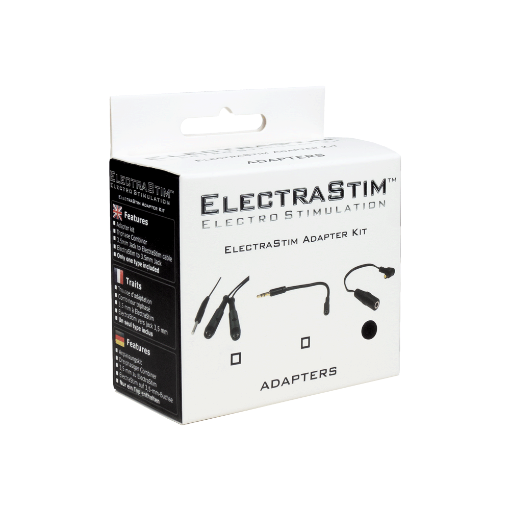 ElectraStim standard adapter to 3.5mm socket (single cable)-Cables and Adapters electro sex - estim USA- ElectraStim