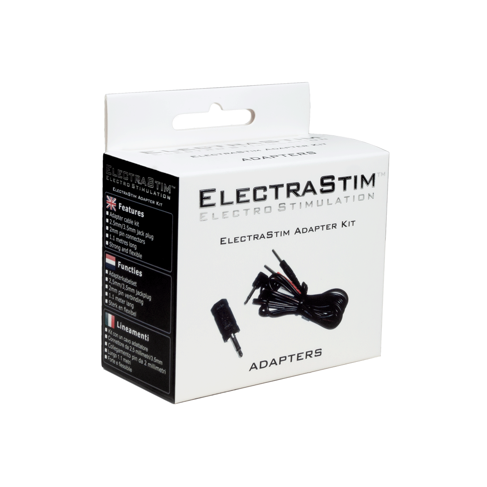 Adapter Cable Kit- 3.5mm/2.5mm Jack-Cables and Adapters electro sex - estim USA- ElectraStim