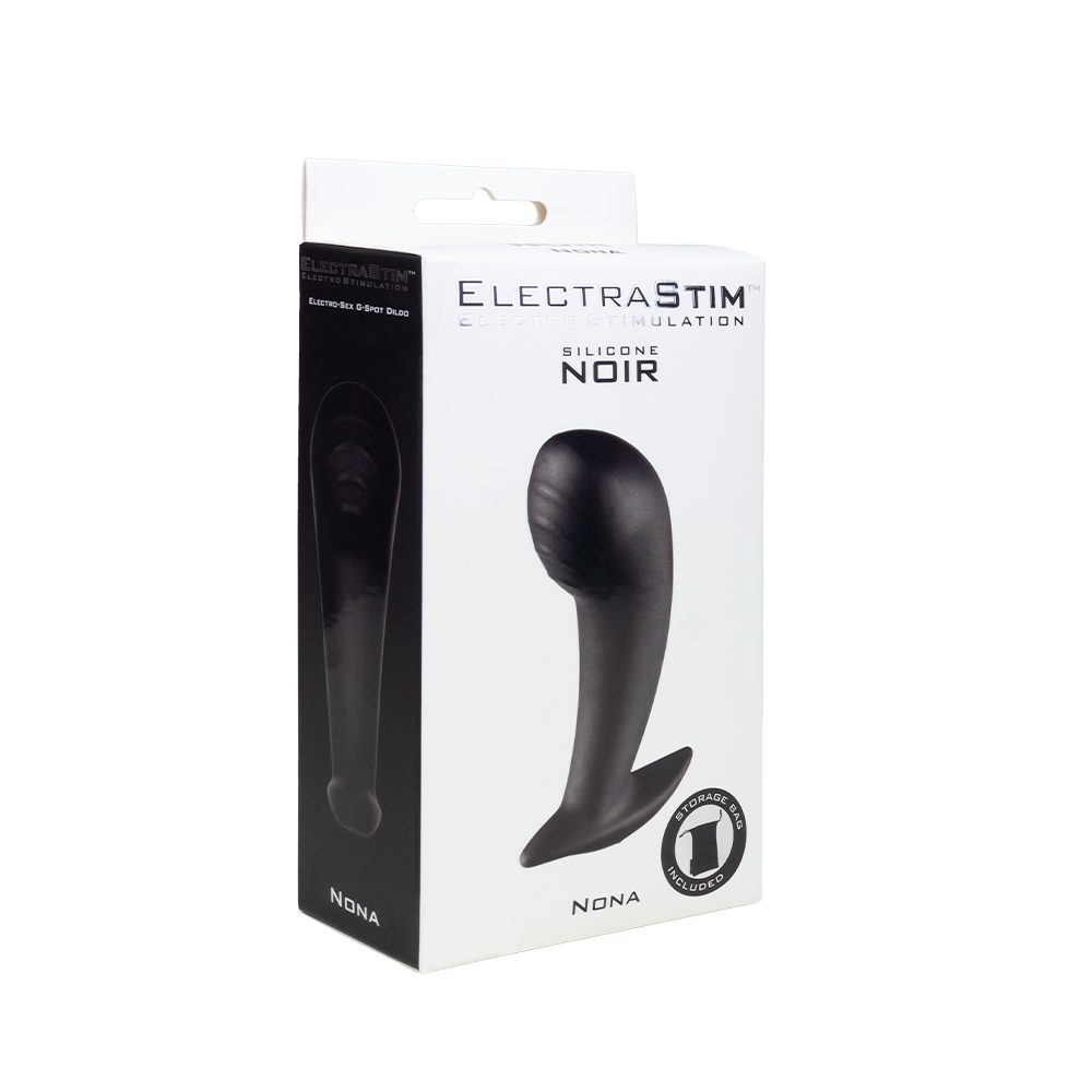 Silicone Noir Nona G-Spot Electro Probe-Silicone Noir electro sex - estim USA- ElectraStim