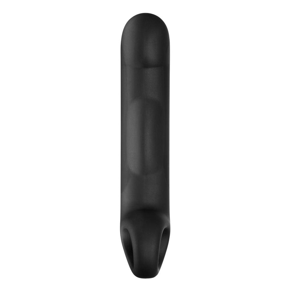 Silicone Noir Ovid Electro G-Spot Dildo-Silicone Noir electro sex - estim USA- ElectraStim