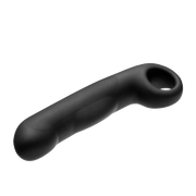 Silicone Noir Ovid Electro G-Spot Dildo-Silicone Noir electro sex - estim USA- ElectraStim