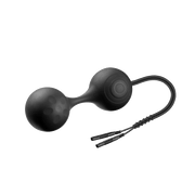 Silicone Noir Lula Electro Kegel Balls-Silicone Noir electro sex - estim USA- ElectraStim