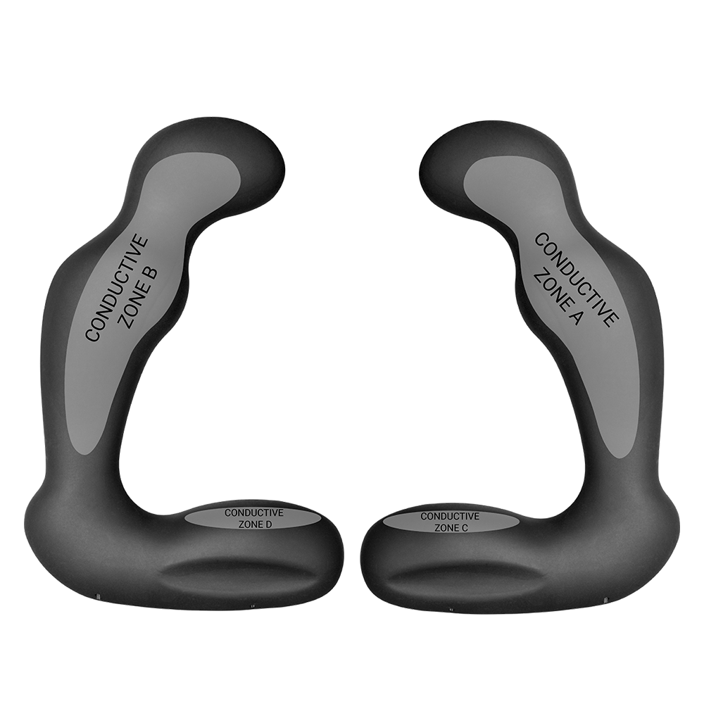 Silicone Noir Sirius Electro Prostate Massager-Silicone Noir electro sex - estim USA- ElectraStim