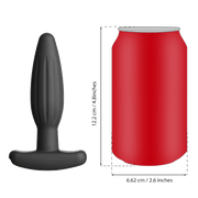 Silicone Noir Rocker Butt Plug - Small-Silicone Noir electro sex - estim USA- ElectraStim