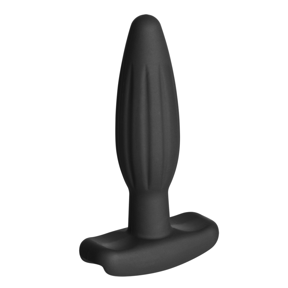 Silicone Noir Rocker Butt Plug - Small - ElectraStim