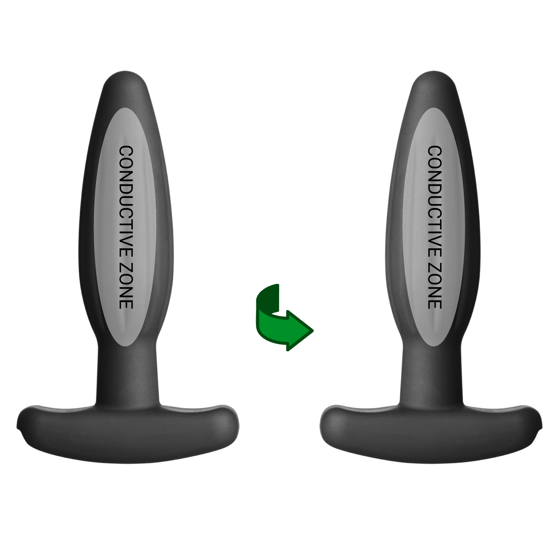Silicone Noir Rocker Butt Plug - Small Silicone Noir Rocker Butt Plug - Small