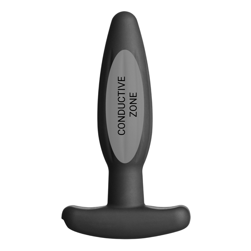 Silicone Noir Rocker Butt Plug - Small-Silicone Noir electro sex - estim USA- ElectraStim