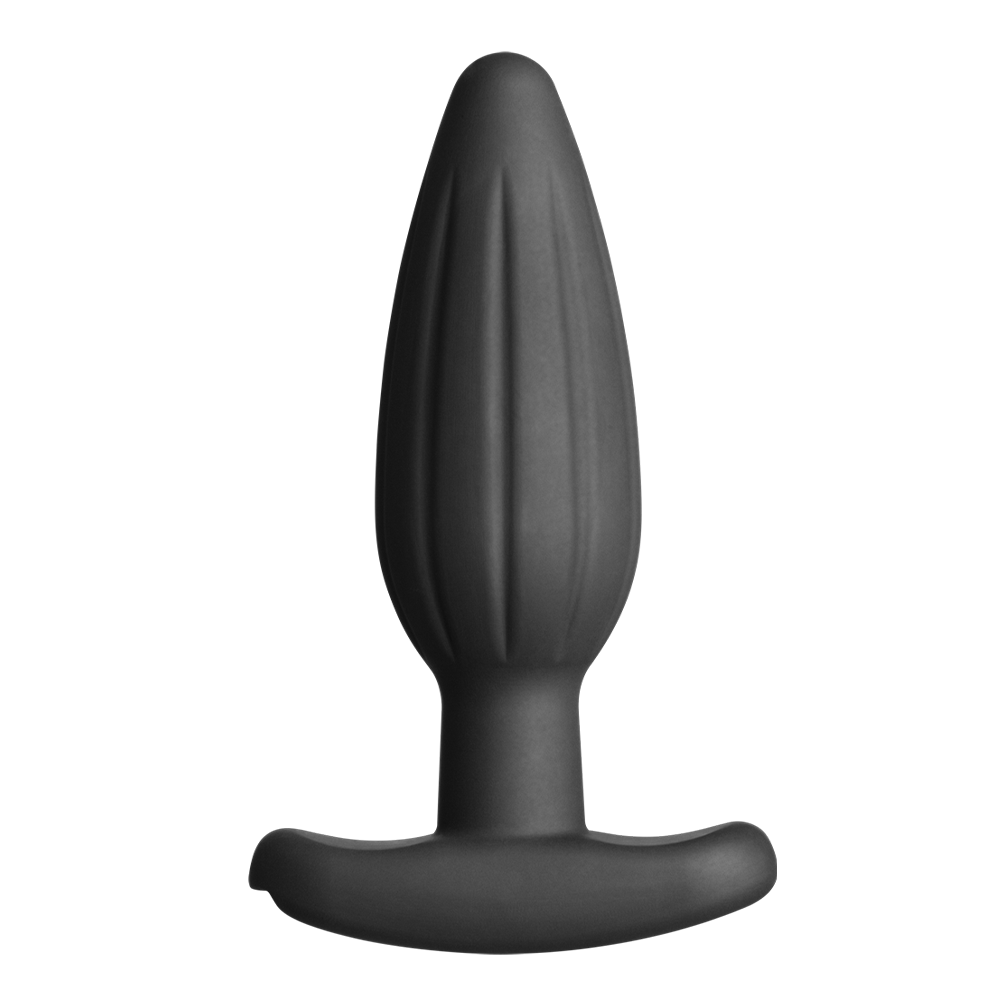 Silicone Noir Rocker Butt Plug - Medium-Silicone Noir electro sex - estim USA- ElectraStim
