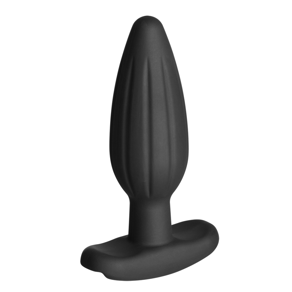 Silicone Noir Rocker Butt Plug - Medium-Silicone Noir electro sex - estim USA- ElectraStim