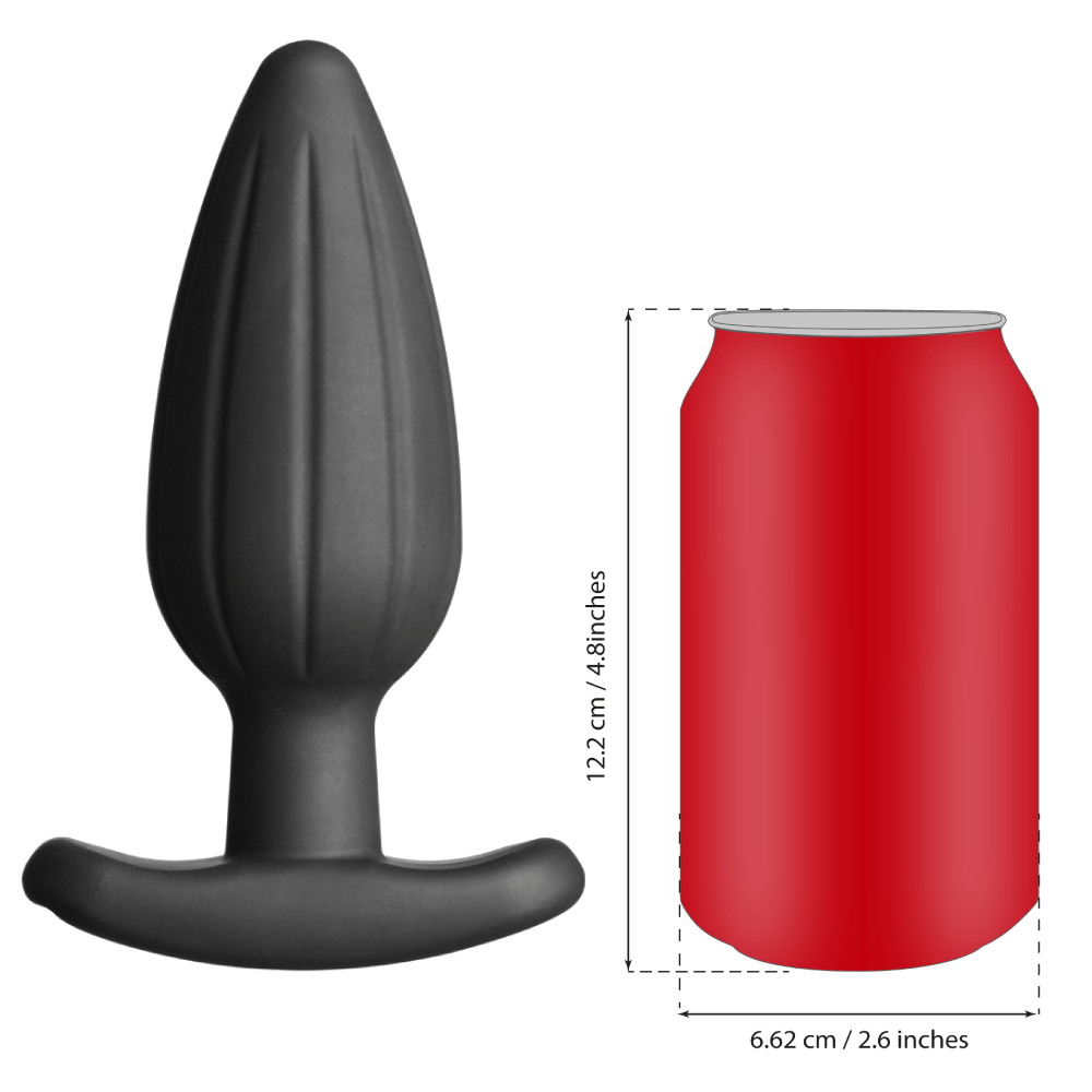 Silicone Noir Rocker Butt Plug - Large Silicone Noir Rocker Butt Plug - Large