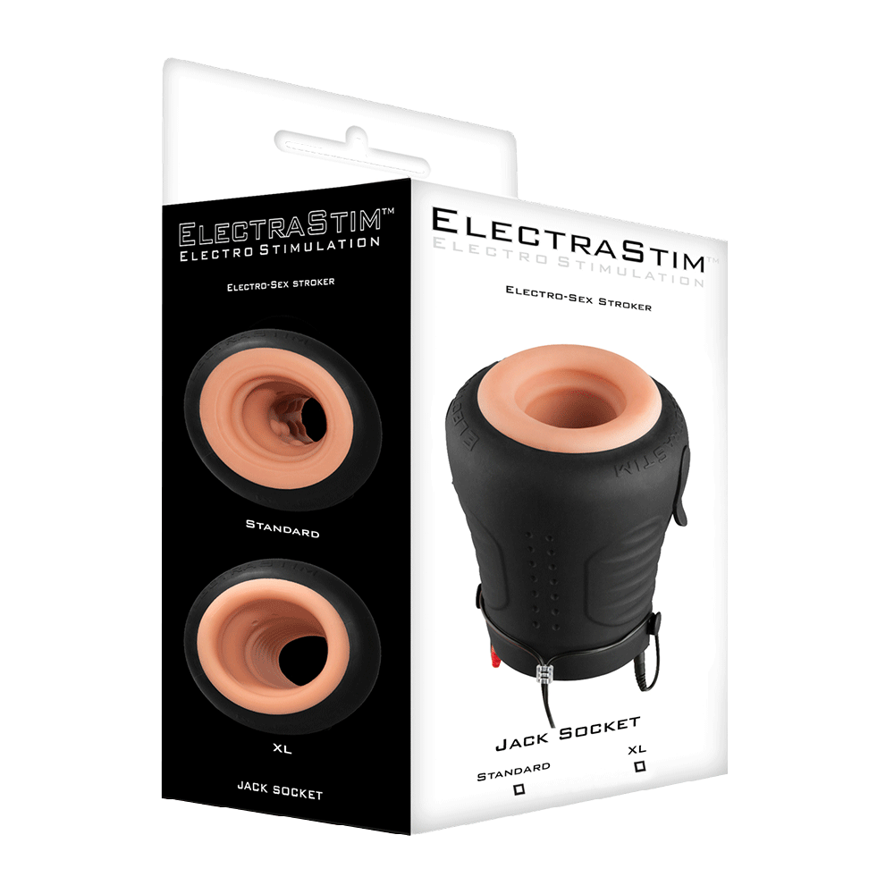ElectraStim Jack Socket E-Stim Stroker-Cock Rings and Male Toys electro sex - estim USA- ElectraStim