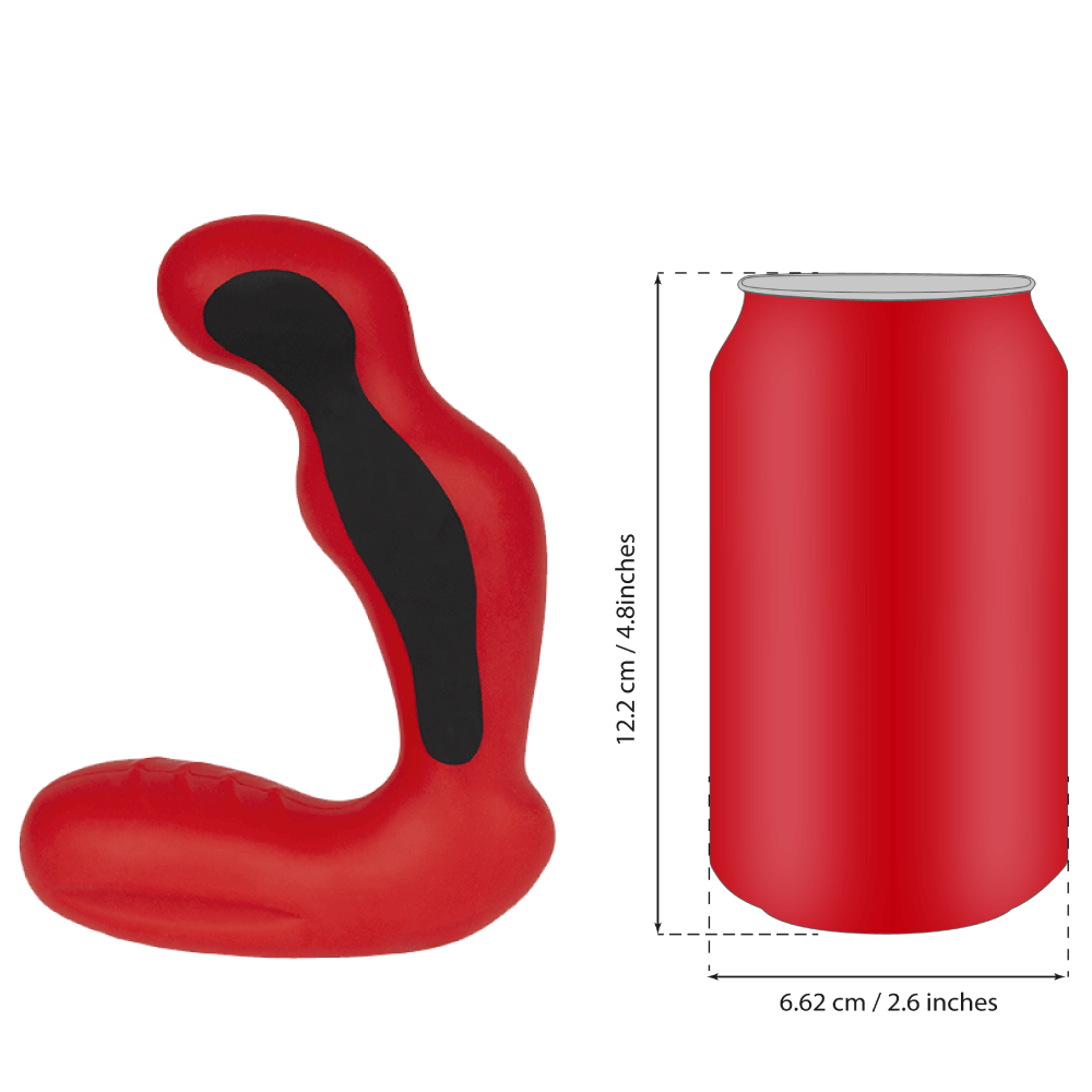 Silicone Fusion Habanero Electro Prostate Massager-Cock Rings and Male Toys electro sex - estim USA- ElectraStim