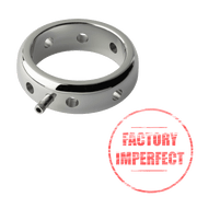 FACTORY IMPERFECT- ElectraStim Prestige Metal Electro Cock Ring- 38mm-Cock Rings and Male Toys electro sex - estim USA- ElectraStim