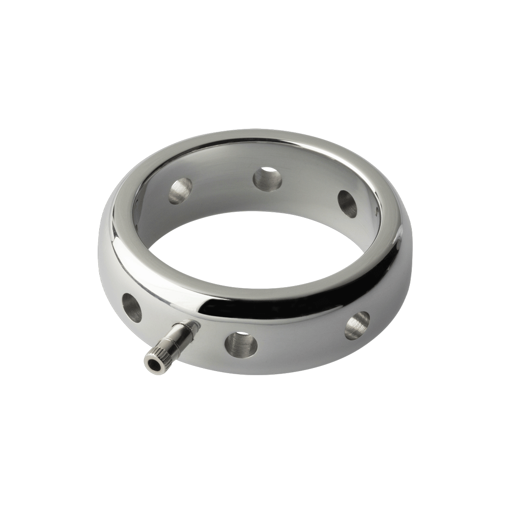 ElectraStim Prestige Metal Electro Cock Ring (Multiple Sizes)-Cock Rings and Male Toys electro sex - estim USA- ElectraStim