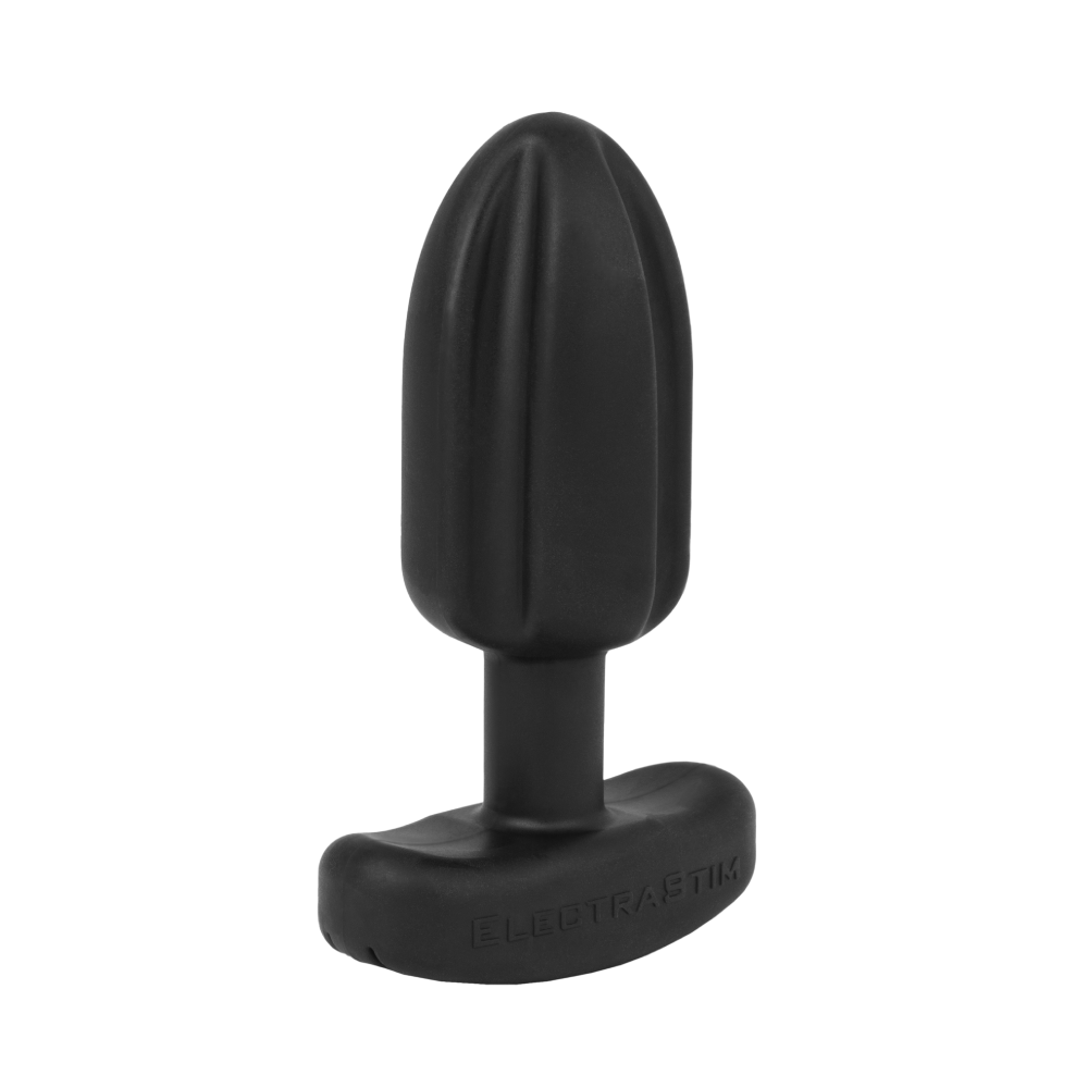 Silicone Noir 'Tartarus' Quadripolar Butt Plug-Anal Toys electro sex - estim USA- ElectraStim