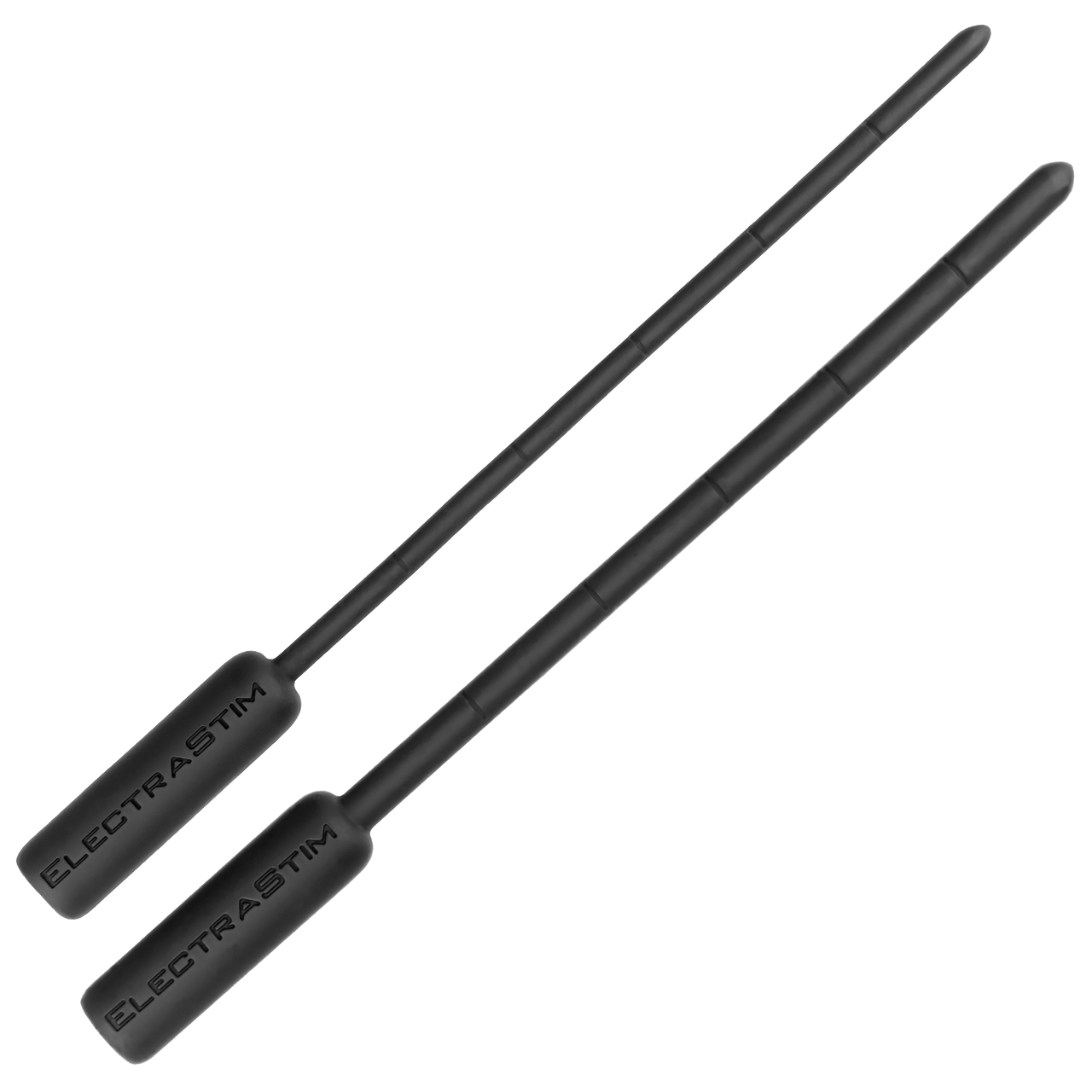 Silicone Noir Flexible Silicone Electro Sounds-Cock Rings and Male Toys electro sex - estim USA- ElectraStim