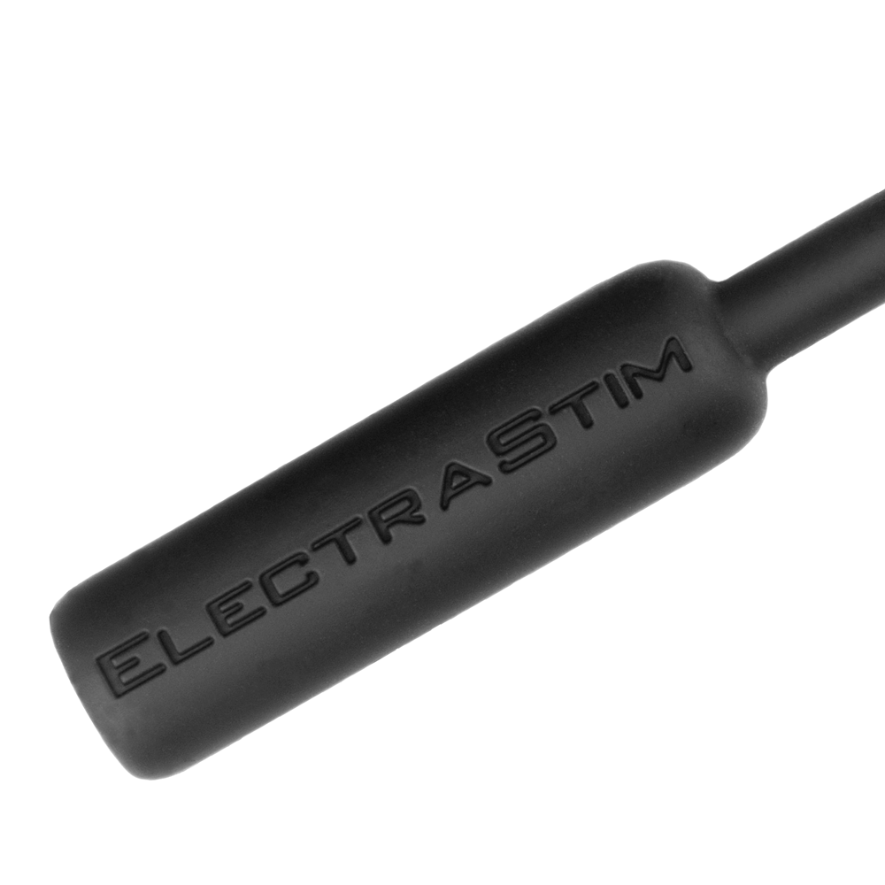 Silicone Noir Flexible Silicone Electro Sounds-Cock Rings and Male Toys electro sex - estim USA- ElectraStim