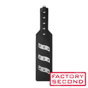 FACTORY IMPERFECT - ElectraPaddle Leather Electro Spanking Paddle- electro sex - estim USA- ElectraStim