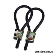 ElectraStim Prestige ElectraLoops Adjustable Cock Rings- 20th Anniversary Camouflage-Cock Rings and Male Toys electro sex - estim USA- ElectraStim