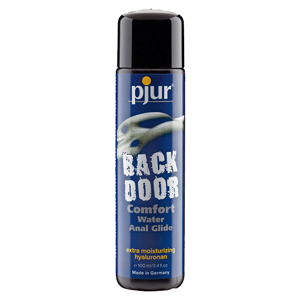 Pjur Back Door Comfort Water Anal Glide Lube (100ml)-Lubes, Gels and Cleaners electro sex - estim USA- ElectraStim